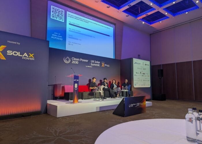 Speakers at the 2030 Clean Power summit in 2026.