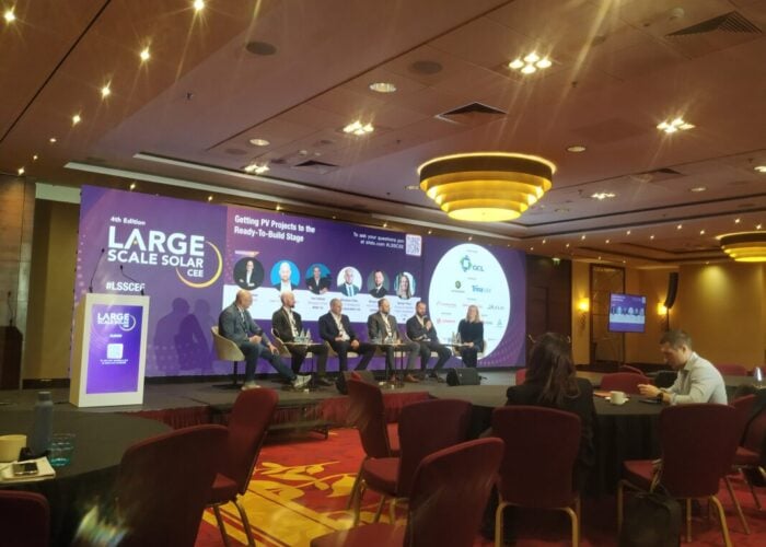 Panelists speaking about project development at LSSCEE 2024.