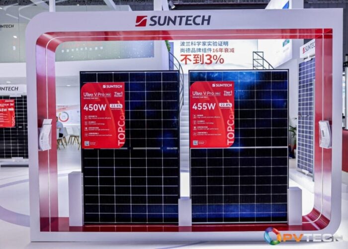 Suntech modules.
