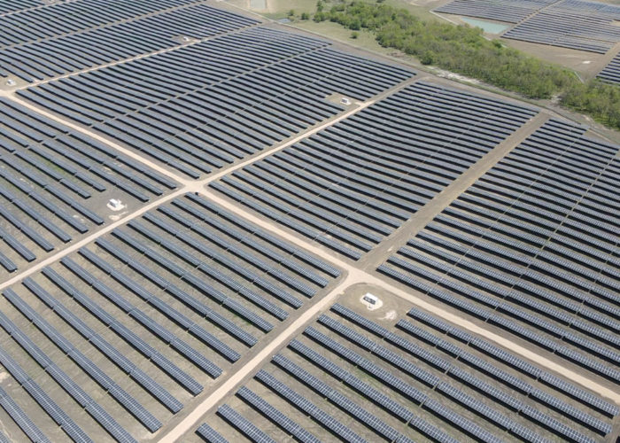 Qcells' Coniglio Solar project in Texas. Image: QCells