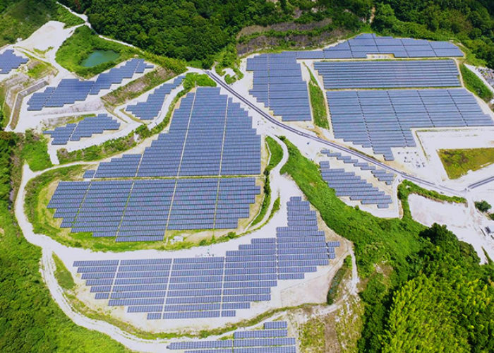Renewable Japan's Shizuoka solar plant has a capacity of 11.3MW. Image: Renewable Japan