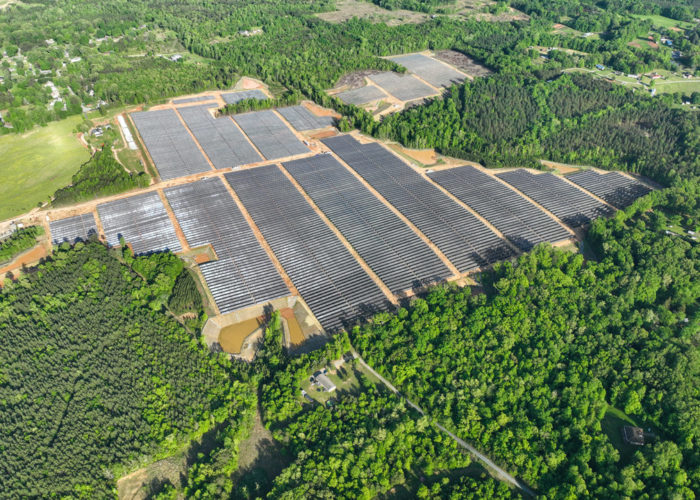 RWE Clean Energy's Watlington solar project in the US state of Virginia has a capacity of 20MW. Credit: RWE