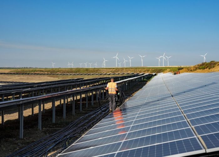 RWE plans to expand its installed solar capacity to 16GW by the end of the decade. Image: RWE
