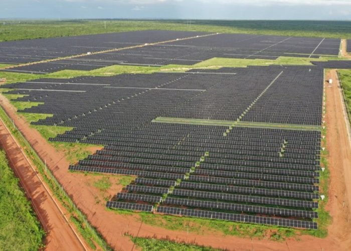 The Mendubim solar plant in Brazil.