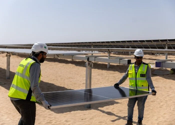 Scatec's Obelisk solar-plus-storage project.