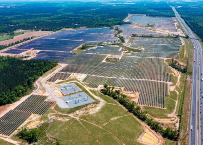 Silicon Ranch's Houston solar project in Georgia.