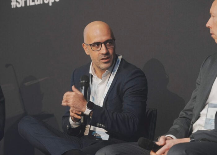 Domenico Tripodi speaks at Solar Finance & Investment Europe 2026.