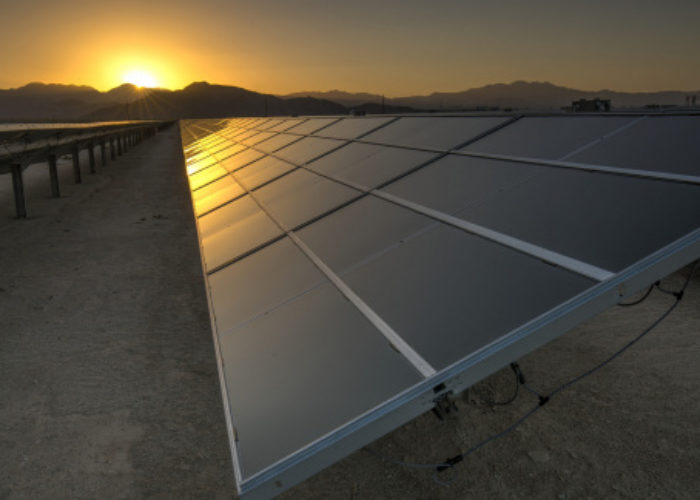 The Crimson Solar project is expected to be able to power 87,500 homes on completion. Image: DOI/Tom Brewster.