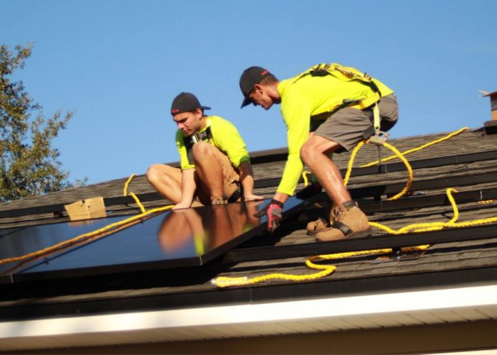 Solar panel installation in the US. Credit: Raze Solar via Unsplash