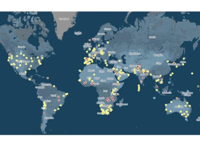 A map from Solargis.