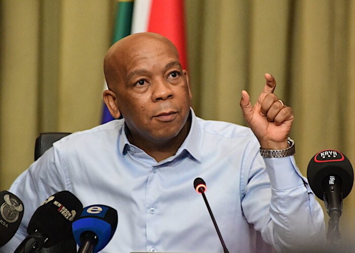 South African minister of energy and electricity Dr Kgosientsho Ramokgopa.