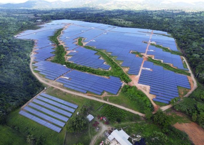 The Monte Plata solar project in the Dominican Republic. Image: Soventix