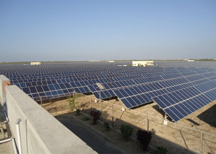 Tata Power's Mithapur solar plant.