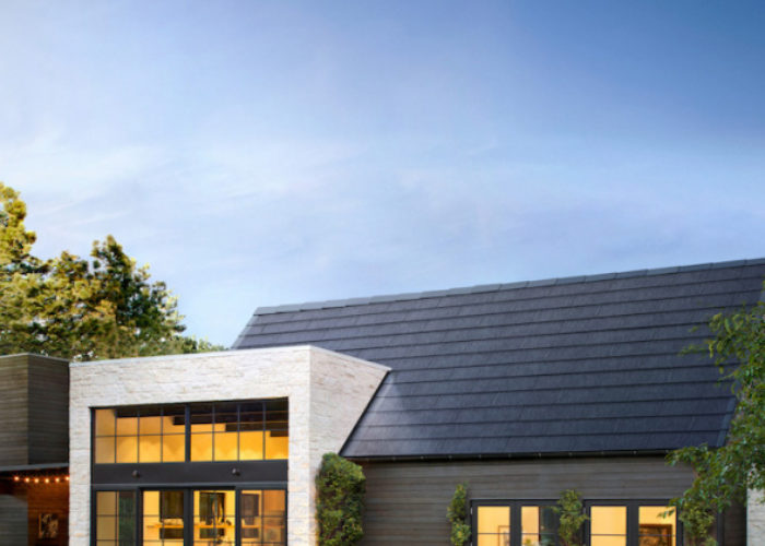 Tesla's Solar Roof. Image: Tesla.