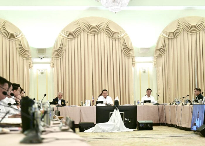 A government meeting in Thailand.
