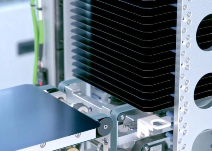 A Toyo Solar manufacturing plant.