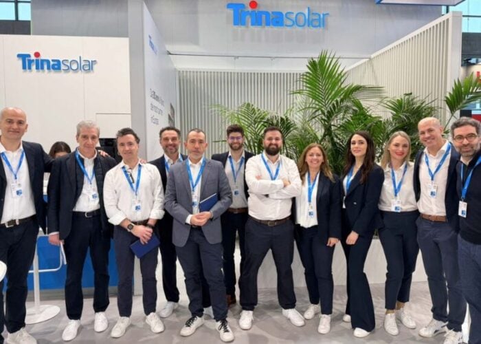 Trinasolar at the 2026 Key Energy Expo in Italy.