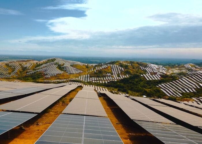 Vena Energy's 550MW Bugallon solar project in the Philippines.