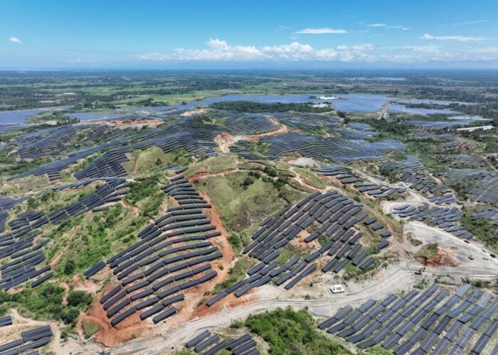 Vena Energy's Bugallon solar PV project in the Philippines.