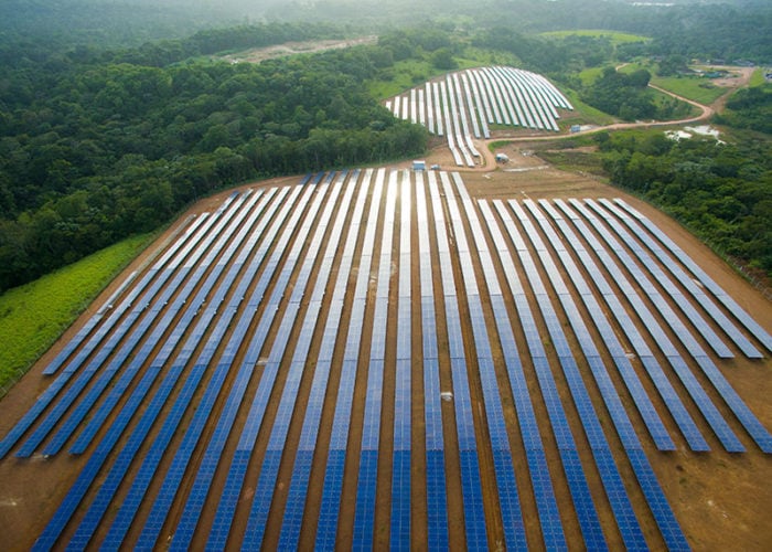 Voltalia's Oiapoque solar farm in Brazil.