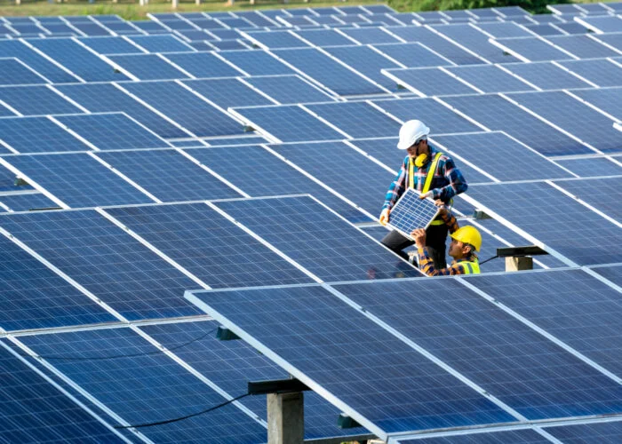 A Voltalia solar project.