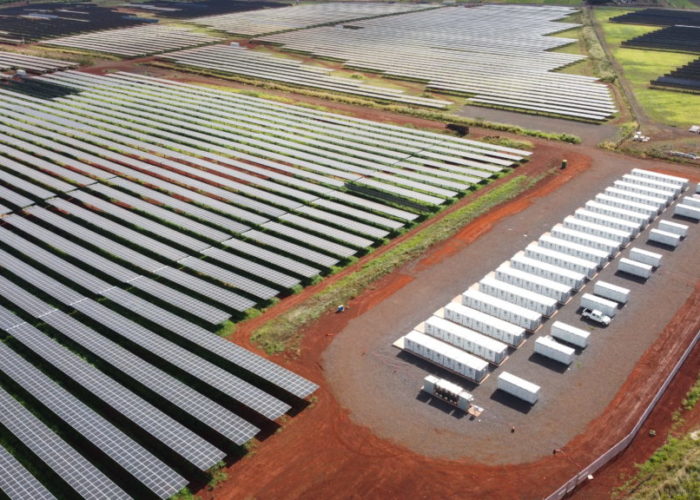 Clearway's Mililani Solar I project in Hawai'i. Image: Wärtsilä