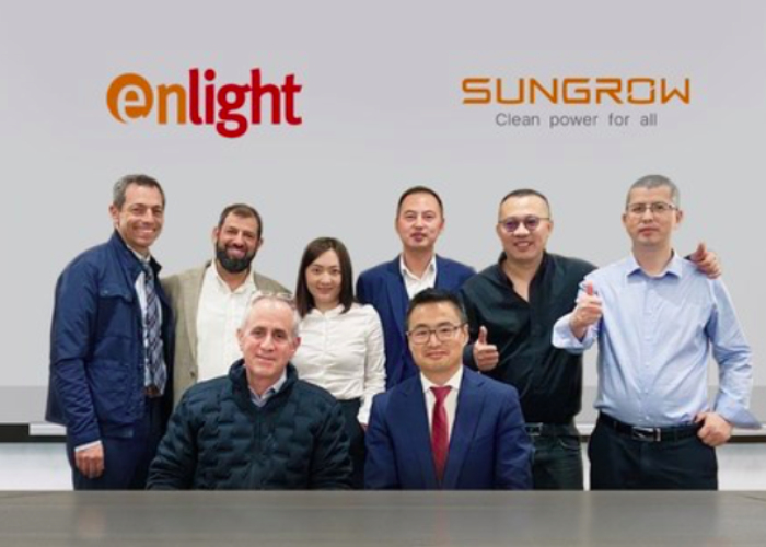 The 430 MWh Energy Storage Contract Signing between Enlight and Sungrow